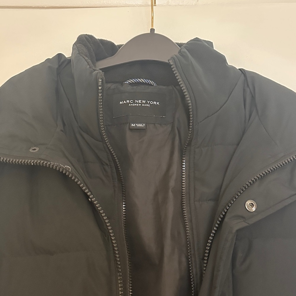 Marc New York Men's Black Puffer Jacket